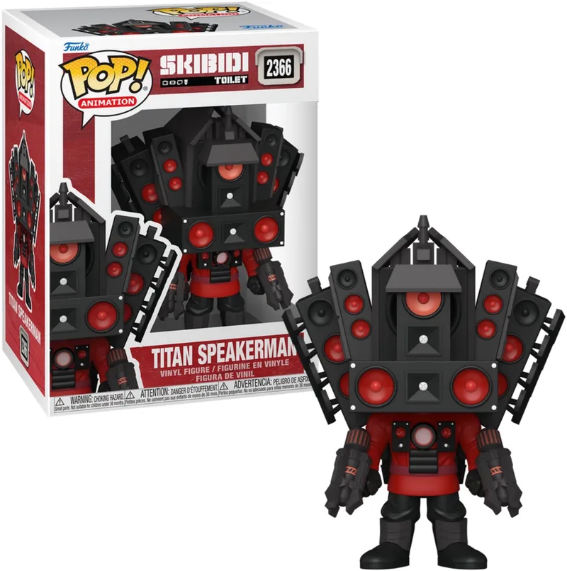 POP VINYL: SKIBIDI S2 - TITAN SPEAKERMAN by Funko in Standard – product photo