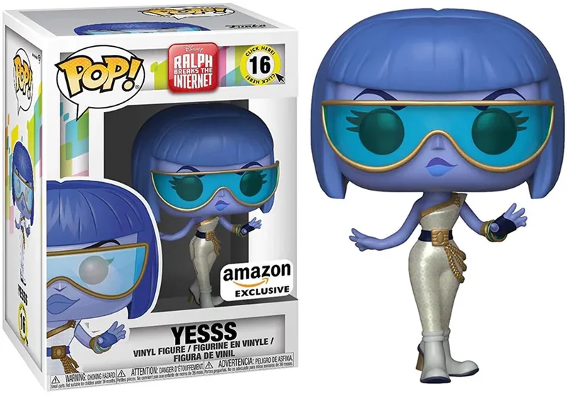 POP! Wreck it Ralph breaks the internet 2 YESSS Disney by Funko in Blue – product photo