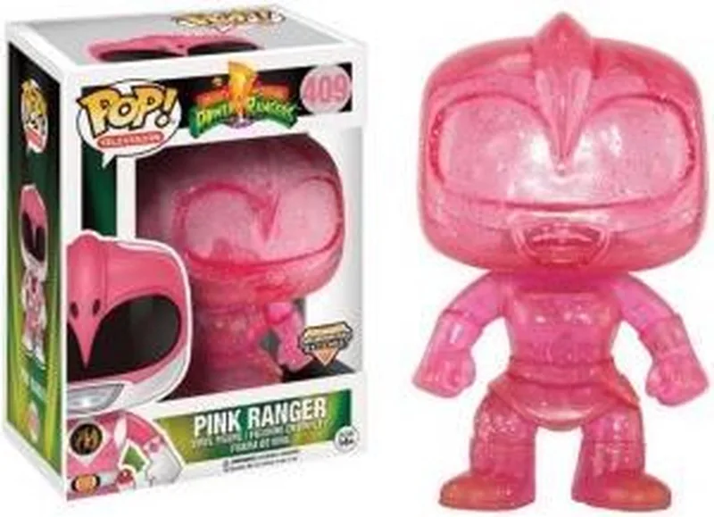 Power Rangers Bobble Head N° 409 Pink Ranger Morphing Ltd - Verzamelfiguur by Funko in Bonte kleuren – product photo
