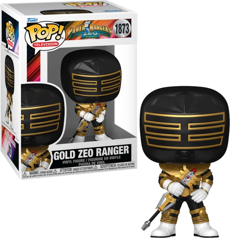 Power Rangers Zeo POP! Movies Vinyl Figuur Zeo Ranger Gold 9 cm POP! Figuur by Funko in Multicolour – product photo