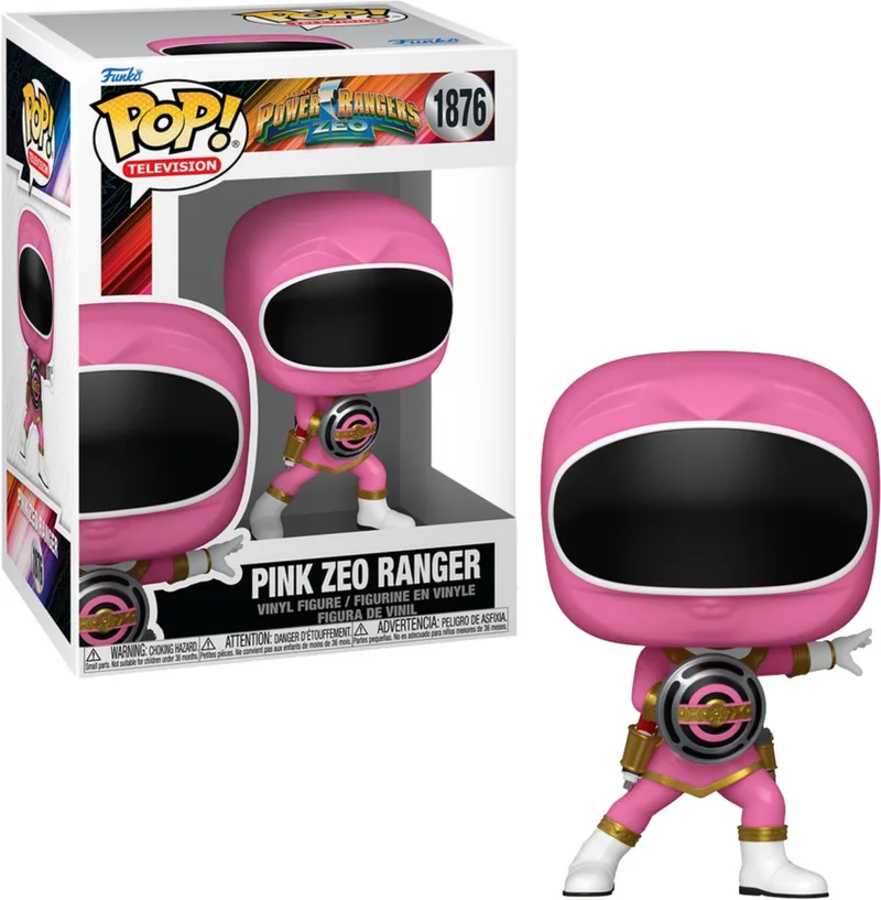 Power Rangers Zeo POP! Movies Vinyl Figuur Zeo Ranger Pink 9 cm POP! Figuur by Funko in Multicolour – product photo