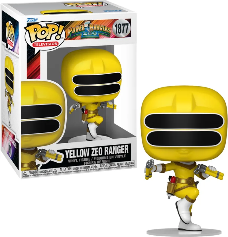 Power Rangers Zeo POP! Movies Vinyl Figuur Zeo Ranger Yellow 9 cm POP! Figuur by Funko in Multicolour – product photo