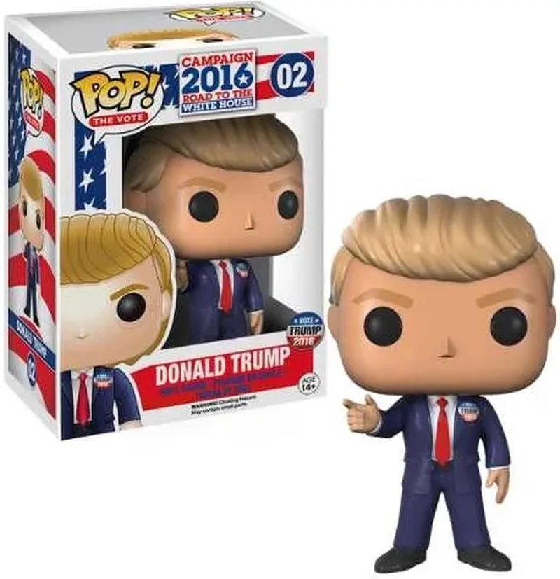 President / Historical The Vote: Donald Trump #02 van Funko in Blauw – productfoto