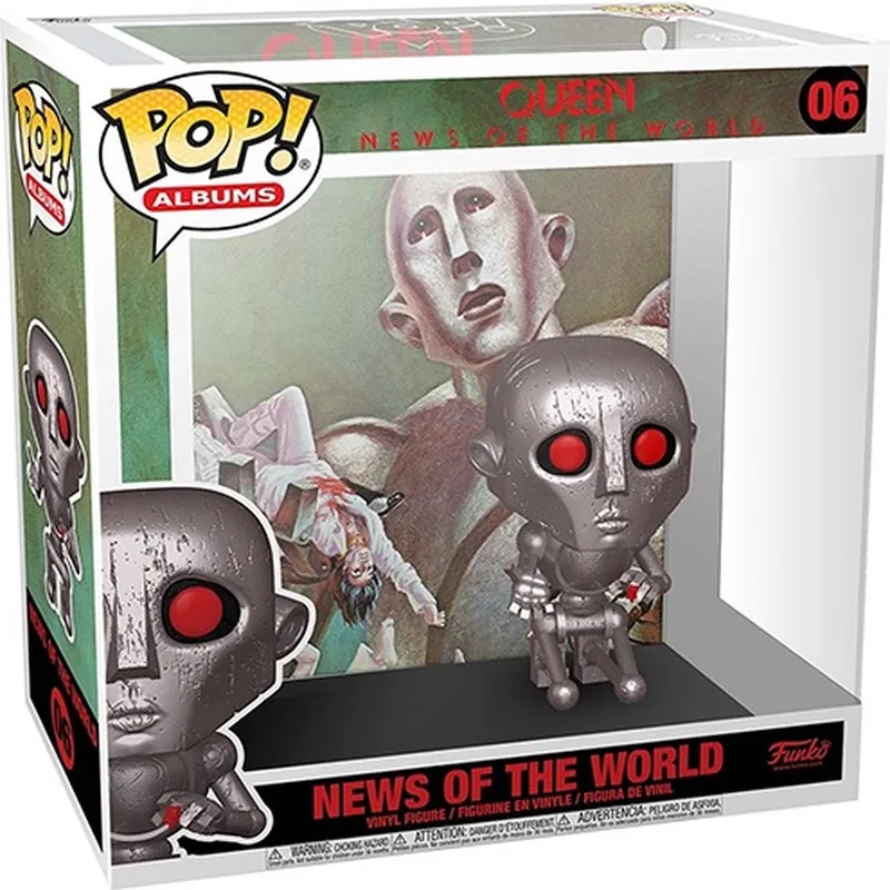 Queen - POP! Albums News Of The World 9 cm Verzamelfiguur by Funko in Multicolours – product photo