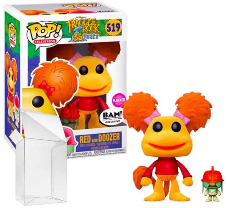 Red with Doozer Flocked #519 Limited Editie - Fraggle Rock - Television van Funko in Meerkleurig – productfoto