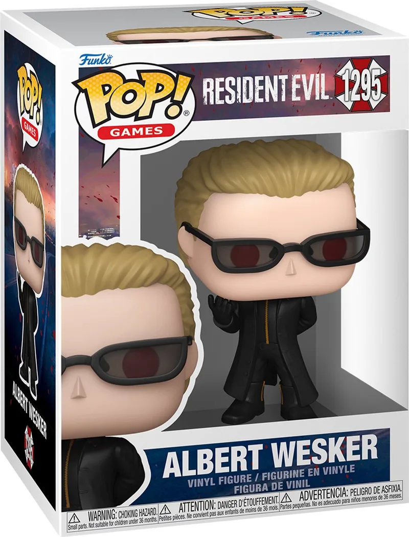 Resident Evil Albert Wesker vinylfiguur 1295 Unisex Funko Pop! - Neutraal van Funko in Standard – productfoto