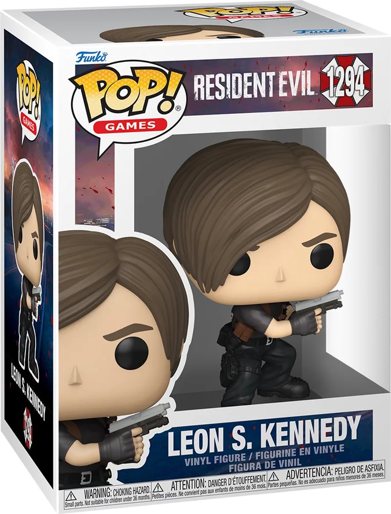 Resident Evil Leon S. Kennedy vinylfiguur 1294 Unisex Funko Pop! - Neutraal de Funko en Standard – photo produit