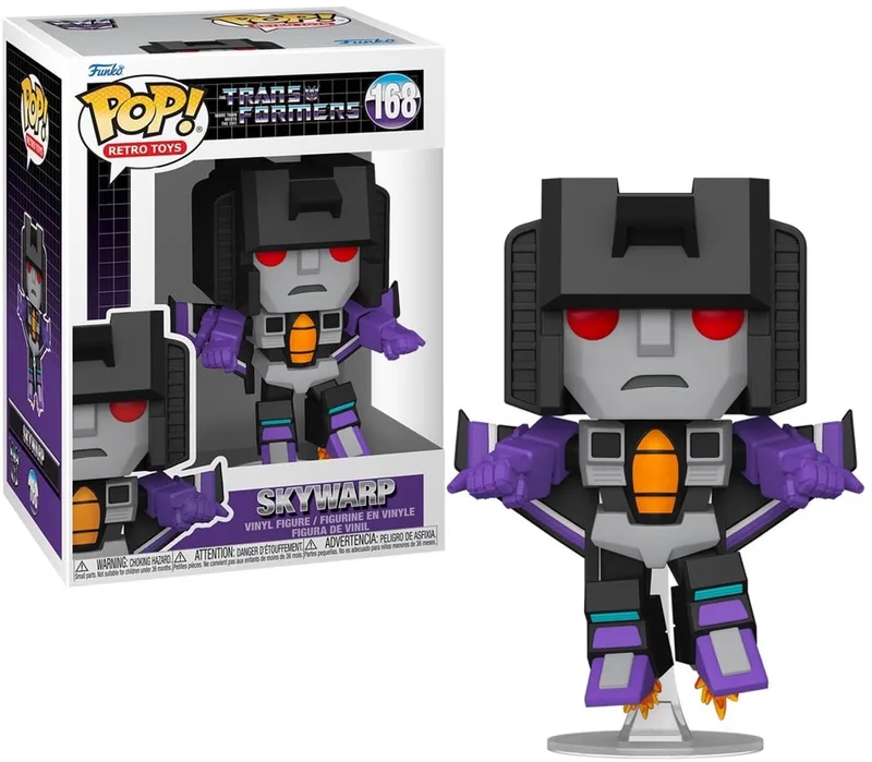 Retro Toys Transformers #168 Vinyl Figure 9cm by Funko in Skywarp – product photo