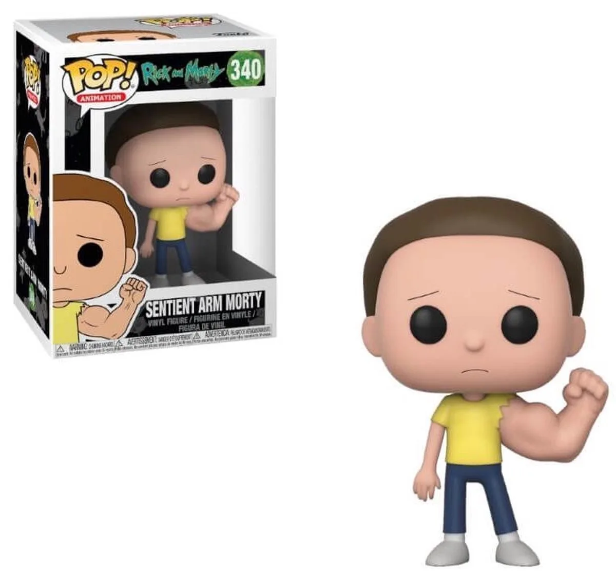 Rick and Morty Sentient Arm Morty #340 - Verzamelfiguur de Funko en Multicolore – photo produit