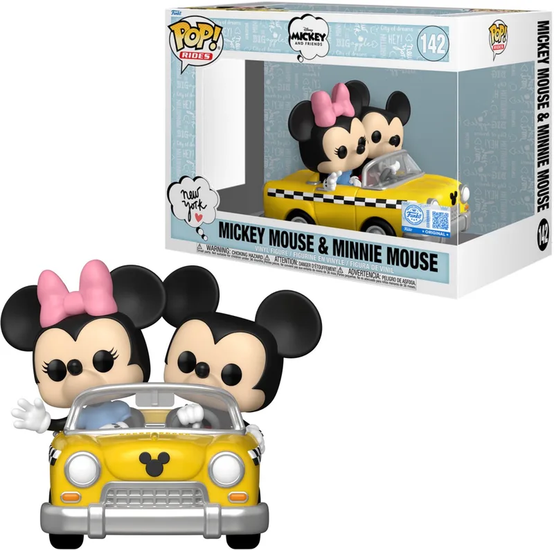 Ride DLX Mickey Mouse & Minnie Mouse Exclusive van Funko – productfoto