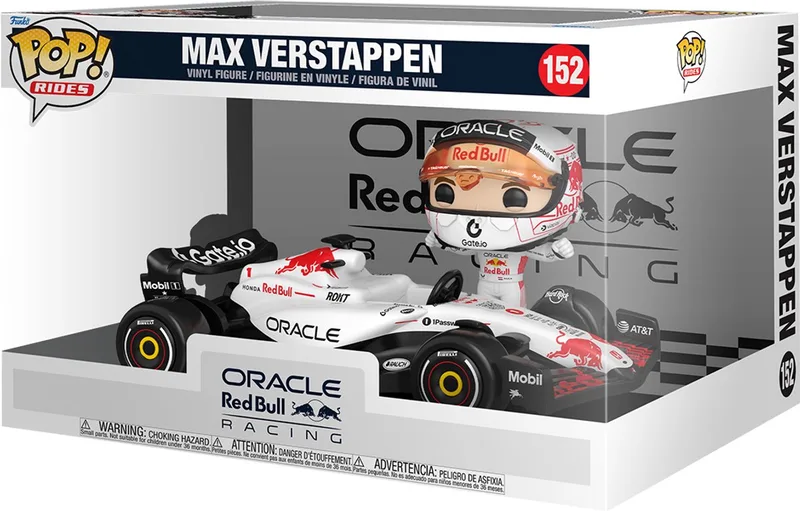 RIDES SUPDLX: RB- VERSTAPPEN (WHITE) by Funko in Black – product photo 1 of 2