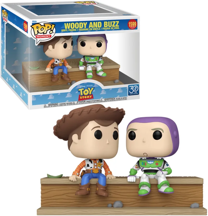 Rides: Toy Story 30th Anniversary - Woody and Buzz #1599 movie moment van Funko in Meerkleurig – productfoto