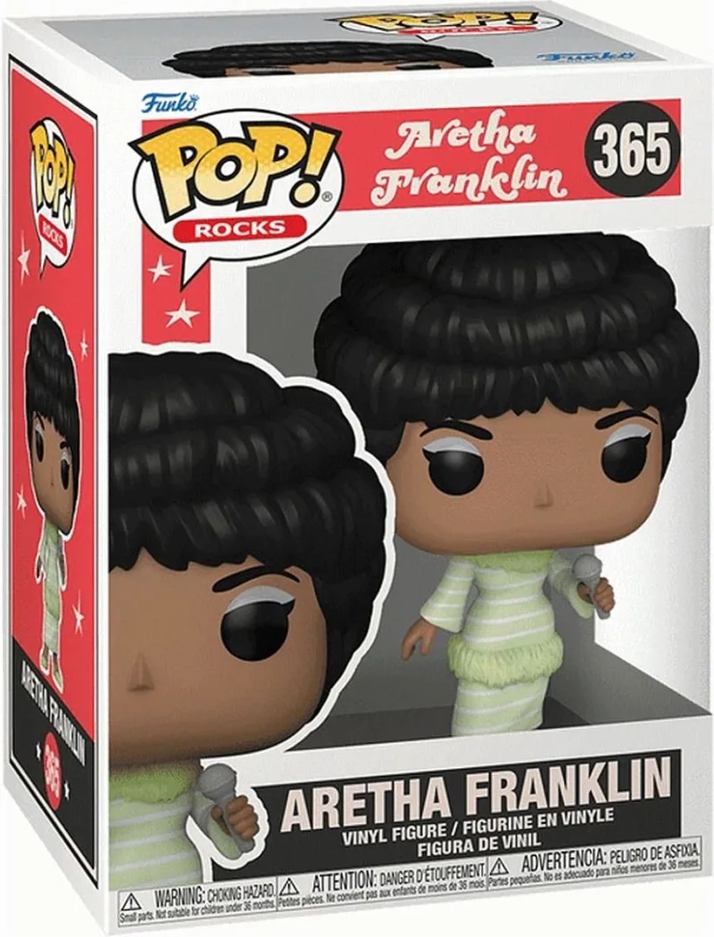 Rocks: Aretha Franklin Green Dress) - CONFIDENTIAL by Funko in Multicolour – product photo