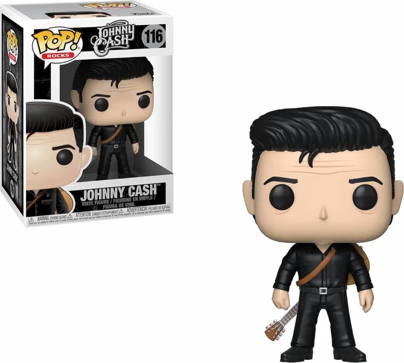 ROCKS: Johnny Cash (Guitar Behind Back) #116 van Funko in Bonte kleuren – productfoto