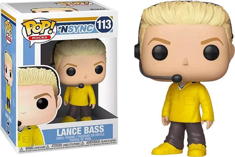Rocks NSYNC van Funko in Lance Bass – productfoto