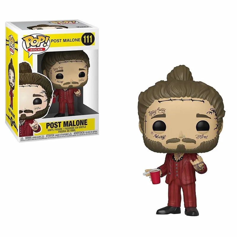 Rocks: Post Malone - Post Malone #111 van Funko in Meerkleurig – productfoto
