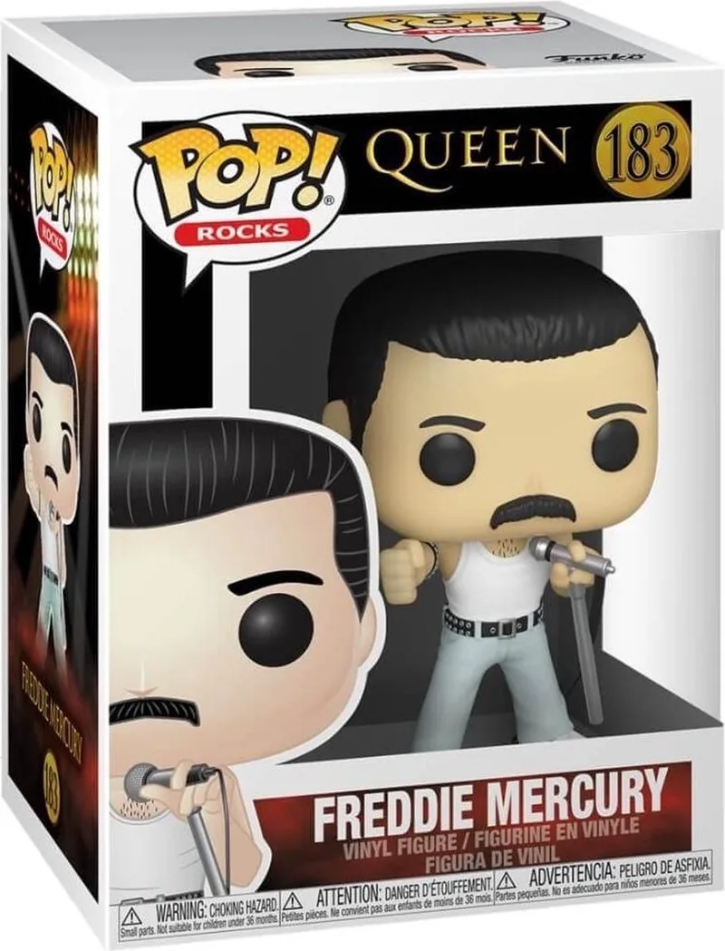 Rocks: Queen van Funko in Freddy Mercury Radio Gaga – productfoto