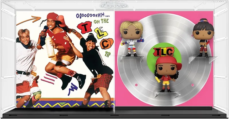 ROCKS: TLC T-Boz / Chilli / Left Eye Album Cover ''Oooooooohhh... on the TLC Tip'' van Funko in Meerkleurig – productfoto
