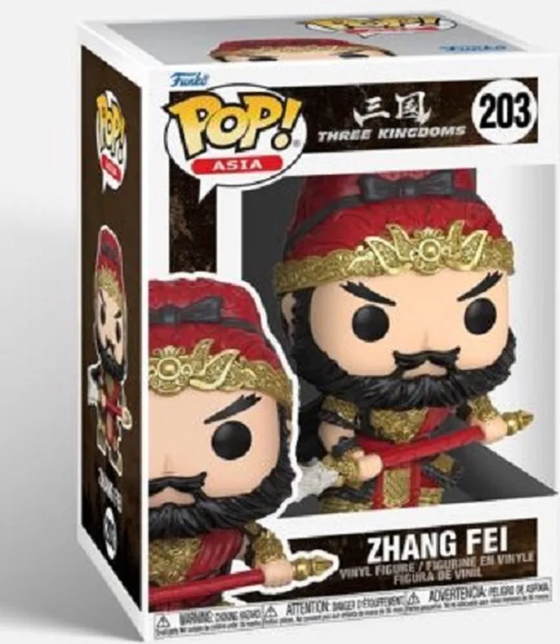 Romance of the Three Kingdoms Zhang Fei Funko 2023 Limited Edition #203 by Funko in Red – product photo