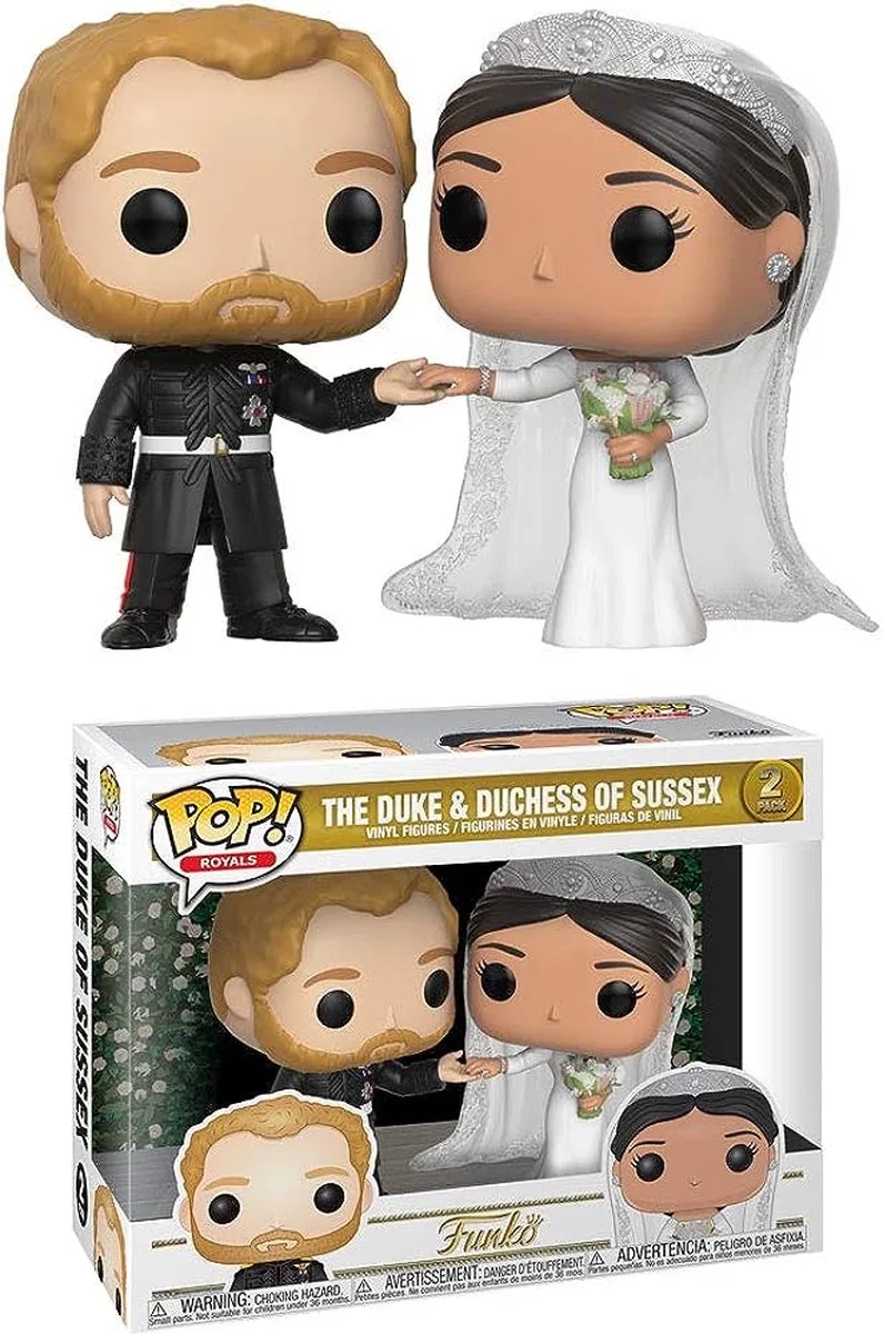 Royals: The Duke & Duchess of Sussex 2-pack [7.5/10] by Funko in Multicolour – product photo