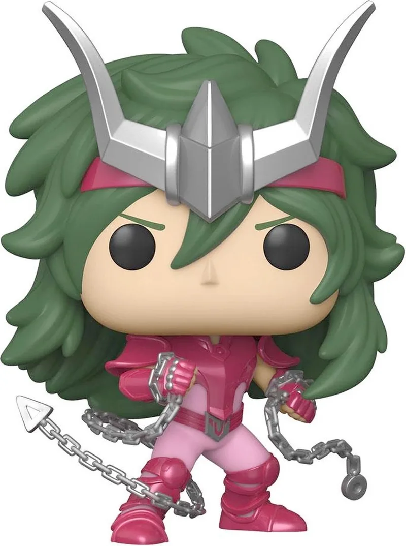 Saint Seiya - POP! Animation Andromeda Shun 9 cm Verzamelfiguur van Funko in Multicolours – productfoto