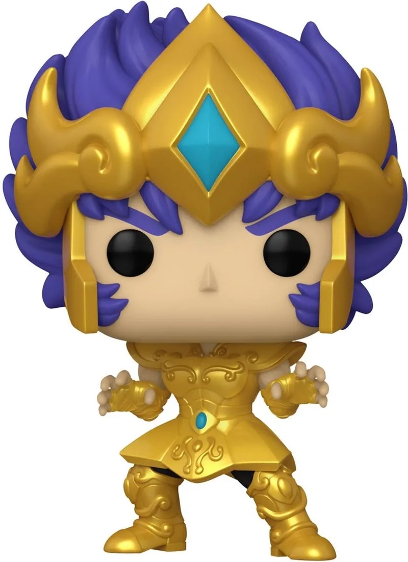 Saint Seiya - POP! Animation Figure Gold Leo Ikki 9 cm Verzamelfiguur van Funko in Multicolours – productfoto