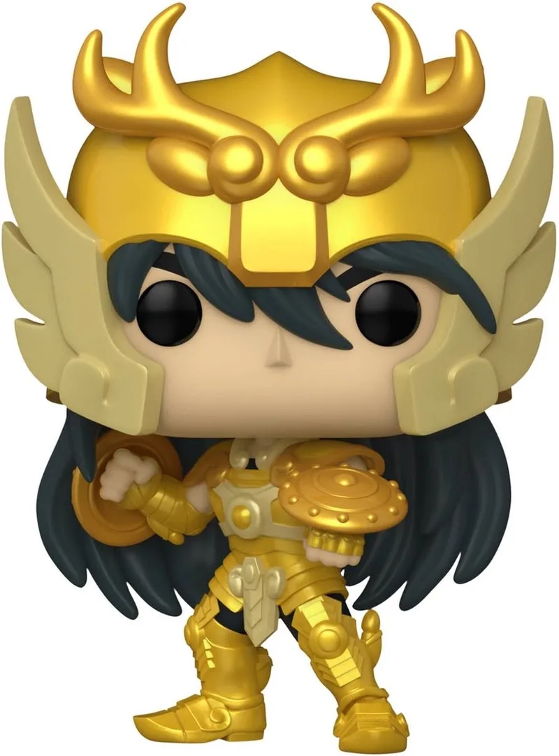 Saint Seiya - POP! Animation Figure Gold Libra Shiryu 9 cm Verzamelfiguur van Funko in Multicolours – productfoto