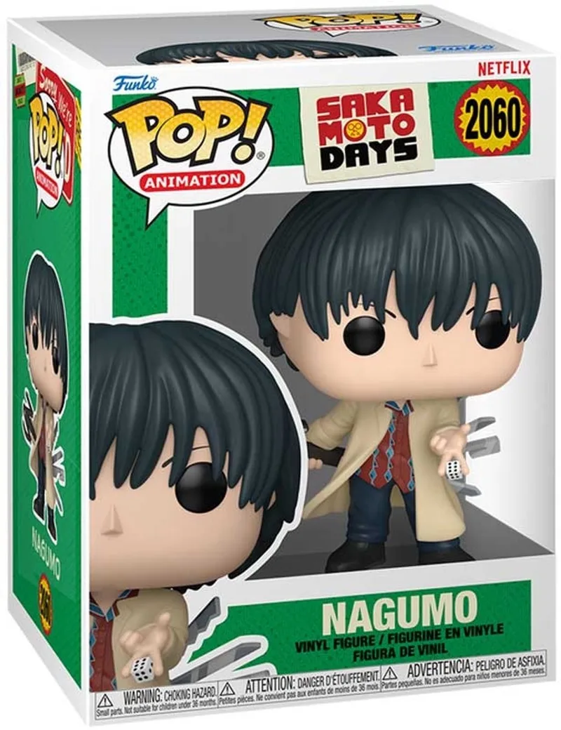Sakamoto Days Yoichi Nagumo Vinyl Figur 2060 Unisex Funko Pop! - Neutraal by Funko in Standard – product photo