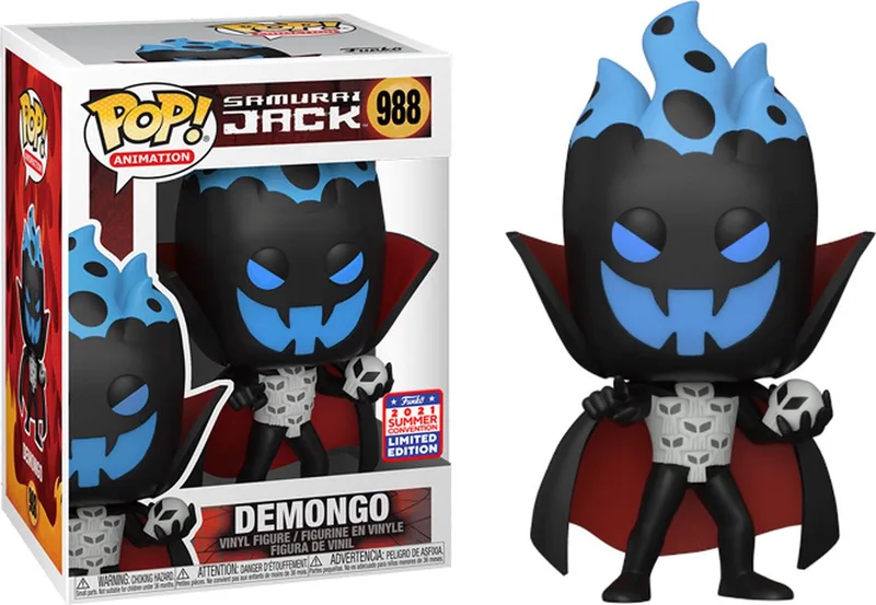 Samurai Jack – Demongo Pop! Vinyl Figure (2021 Summer Convention Exclusive) van Funko in Meerkleurig – productfoto