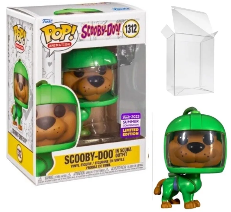 Scooby-Doo! - Scooby-Doo in Scuba Outfit Pop! Vinyl Figure (2023 Summer Convention Exclusive) van Funko in Meerkleurig – productfoto