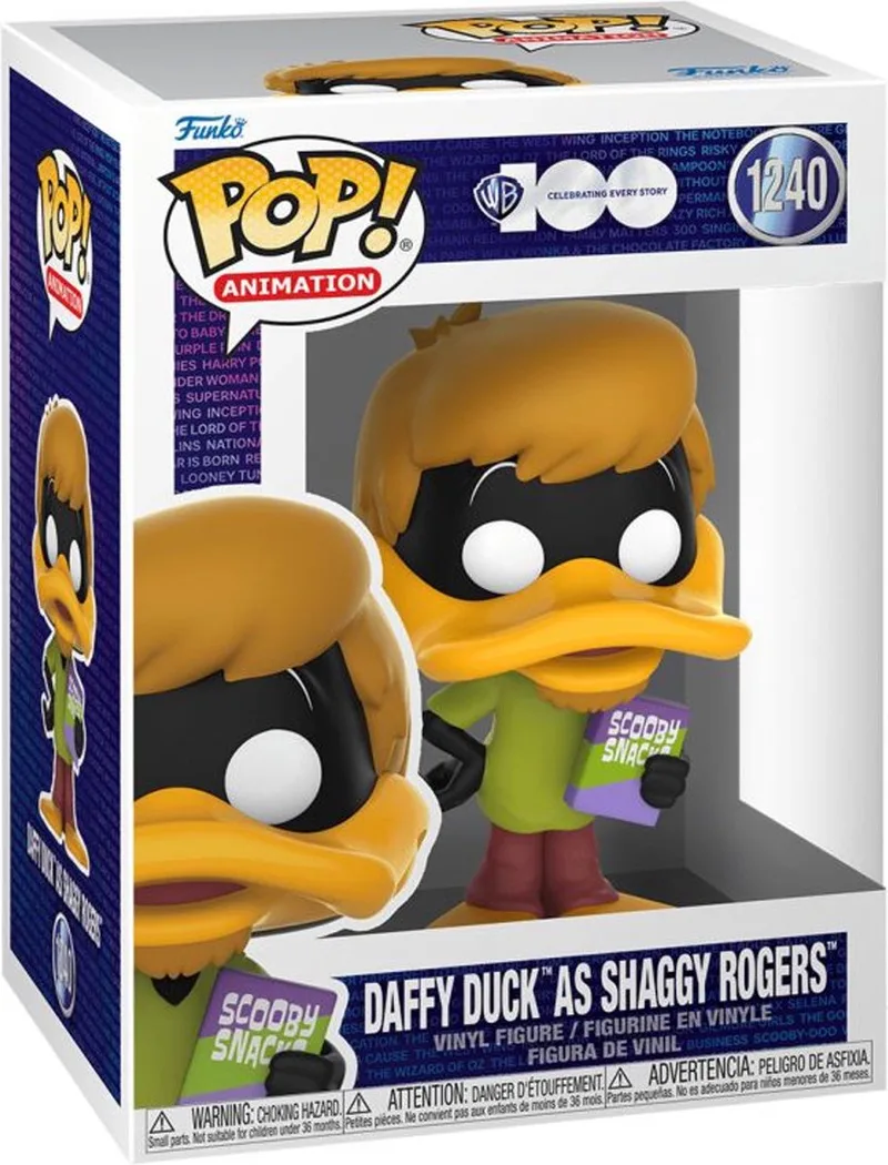 ScoobyDoo Verzamelfiguur POP! Animation Daffy As Shaggy 9 cm van Funko in Multicolours – productfoto