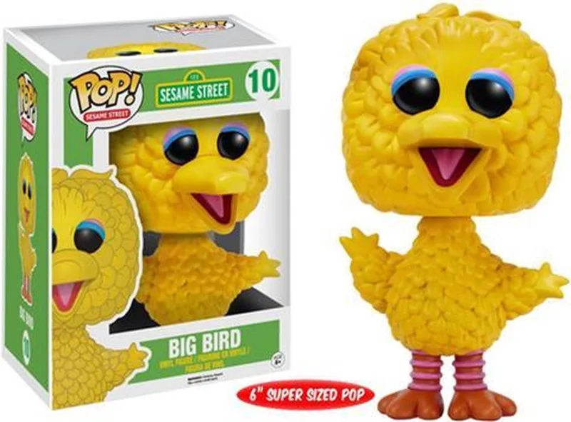 Sesame Street Big Bird 6 Inch - Verzamelfiguur by Funko in Yellow – product photo