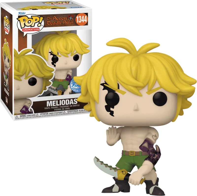 Seven Deadly Sins - Meliodas (Demon Mode) Exclusive Special Edition #1344 van Funko in Meerkleurig – productfoto