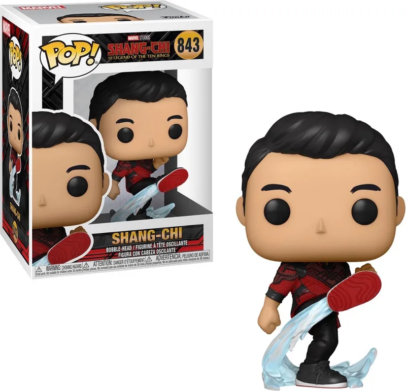 ShangChi Verzamelfiguur Marvel Shang-Chi And The Legend Of The Ten Rings POP! Shang-Chi 9 cm van Funko in Multicolours – productfoto