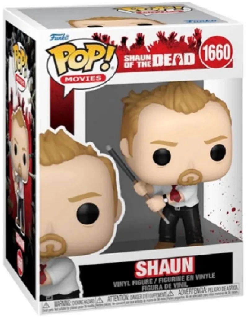 Shaun Of The Dead Shaun (Chase Editie mogelijk!) vinylfiguur 1660 Funko Pop! standaard Unisex van Funko in Standard – productfoto