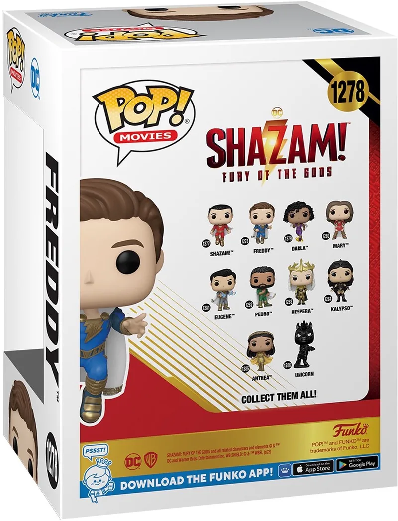 Shazam Verzamelfiguur DC Comics POP! Movies Freddy 9 cm by Funko in Multicolours – product photo