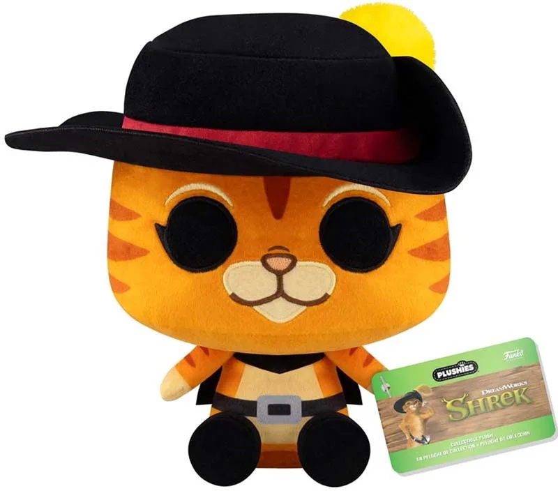 Shrek - Puss in Boots Knuffel van Funko in Meerkleurig – productfoto