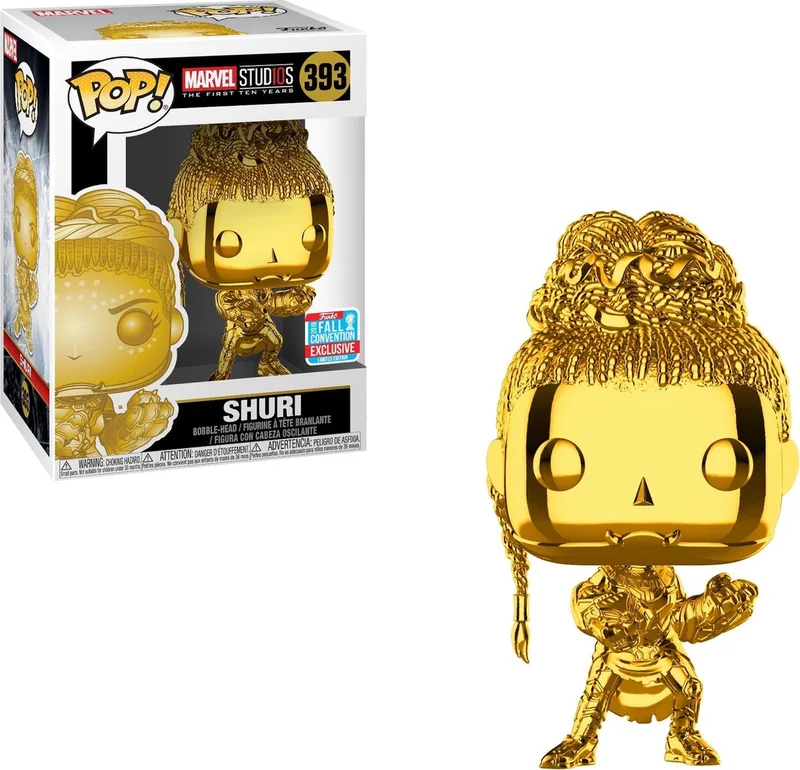 Shuri 2018 Fall Convention Exclusive Goud #393 actiefiguur & verzamelitem by Funko in Multicolours – product photo