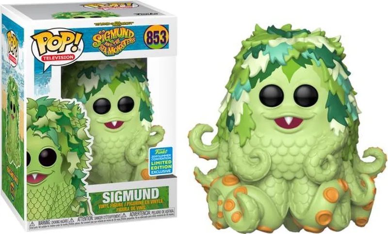 Sigmund and the Sea Monsters de Funko en Vert – photo produit