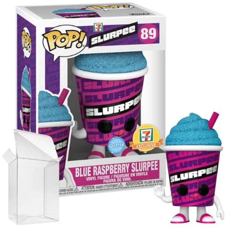 Slurpee: Blue Raspberry Slurpee #89 Glitter 7eleven Exclusive van Funko in Meerkleurig – productfoto
