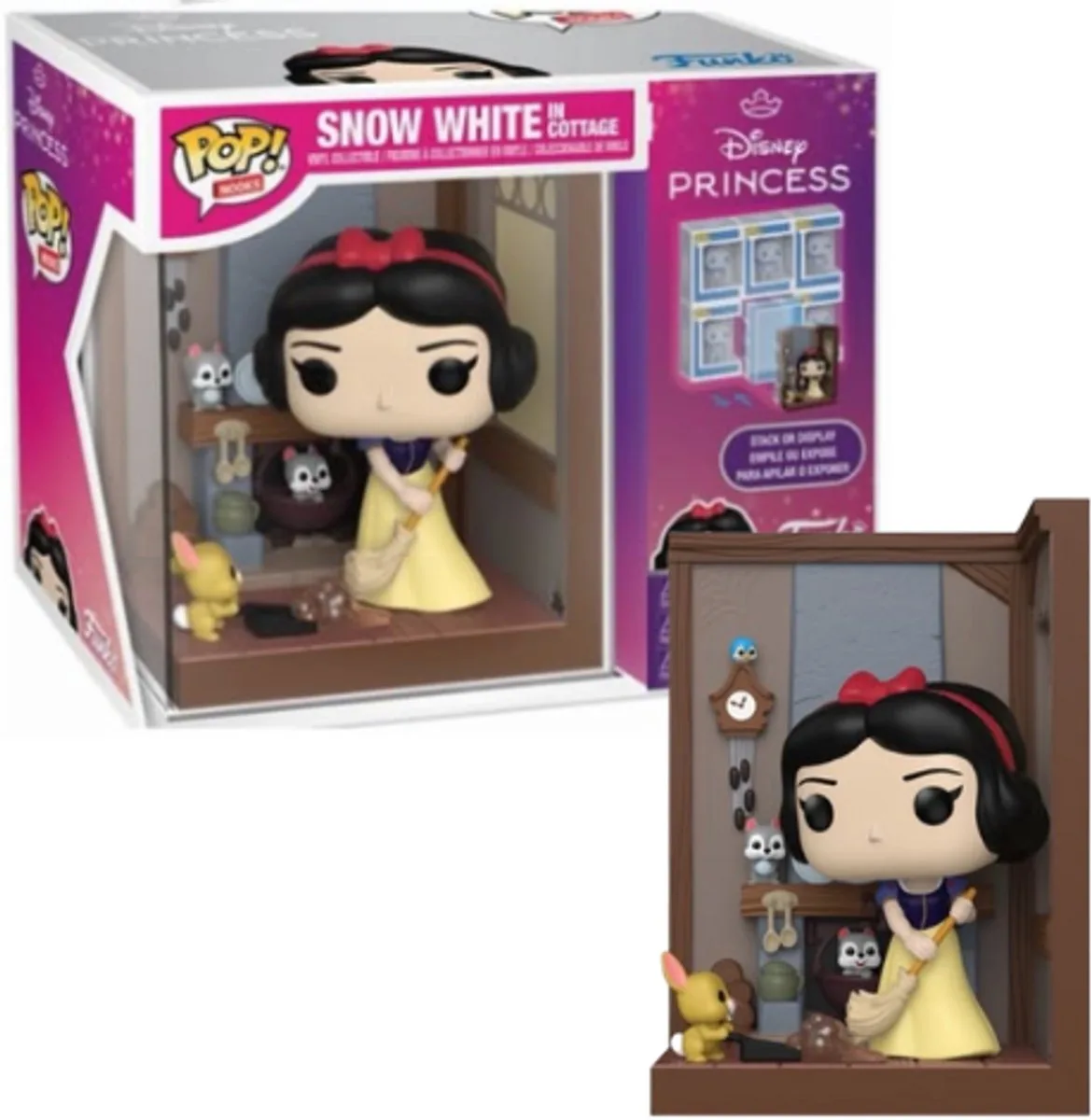 Snow White Snow White in Cottage (Pop! Nooks) vinylfiguur Unisex Funko Pop! - Neutraal by Funko in Standard – product photo
