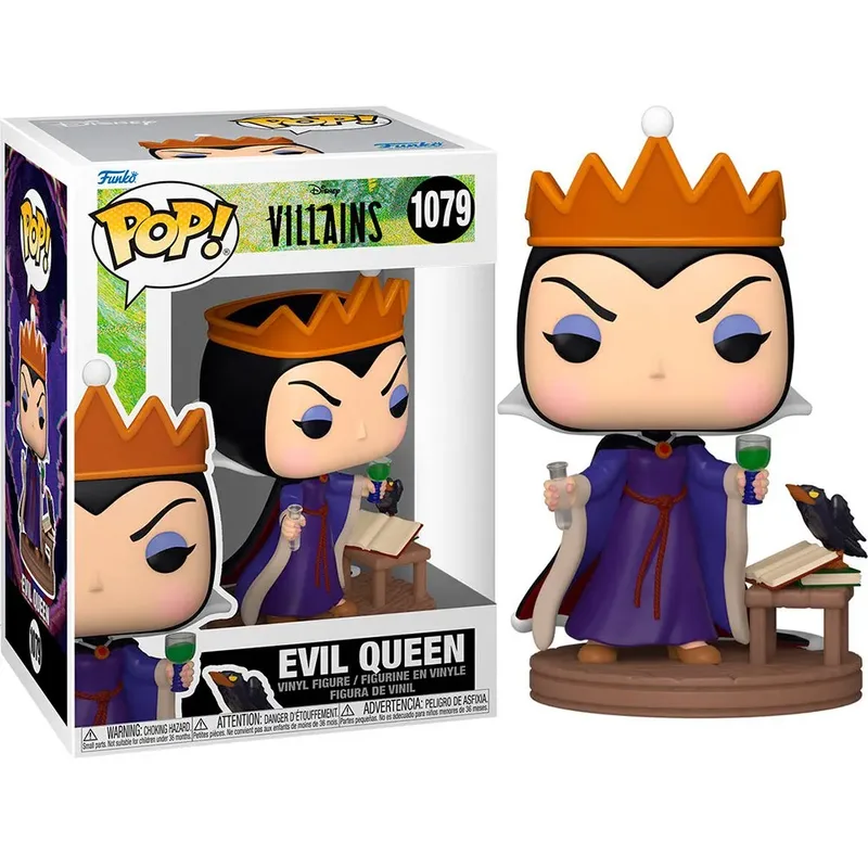 Snow White Verzamelfiguur Disney Villains POP! Queen Grimhilde 9 cm by Funko in Multicolours – product photo 2 of 3