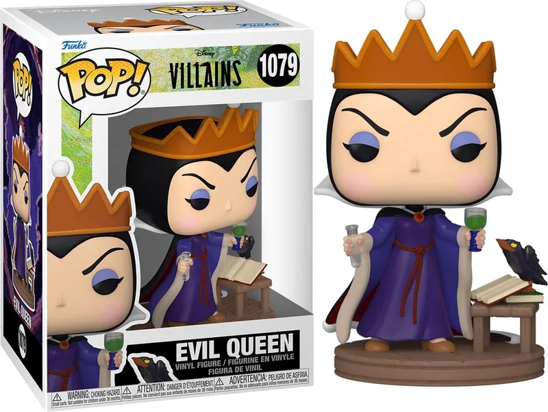 Snow White Verzamelfiguur Disney Villains POP! Queen Grimhilde 9 cm by Funko in Multicolours – product photo 1 of 3