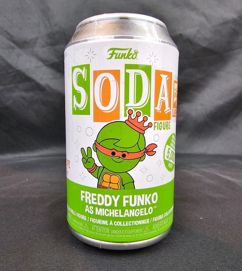 SODA POP! 2023 Camp Fundays - Freddy Funko As TMNT Michelangelo 5000pcs limited - ONGEOPEND van Funko in Meerkleurig – productfoto