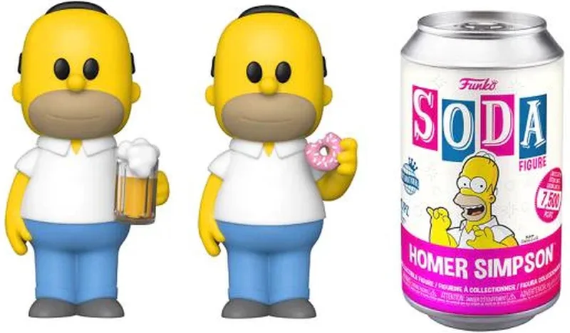 Soda: The Simpsons Homer 7500Pcs Exclusive van Funko in Meerkleurig – productfoto