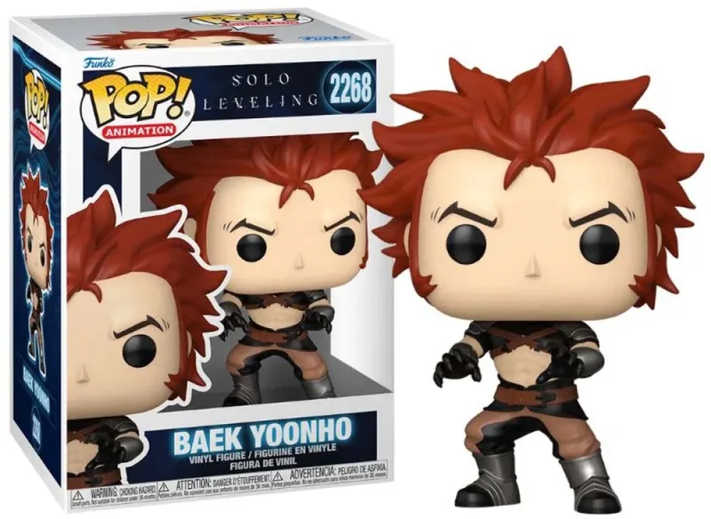 Solo Leveling Baek Yoonho - (Pop!) Vinyl Figur 2268 Unisex Funko Pop! - Neutraal van Funko in Standard – productfoto