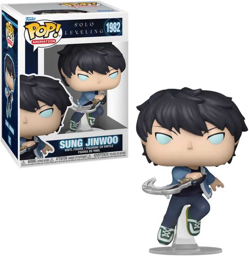Solo Leveling Sung Jinwoo (Chase Edition möglich) Vinyl Figur 1982 Unisex Funko Pop! - Neutraal van Funko in Standard – productfoto