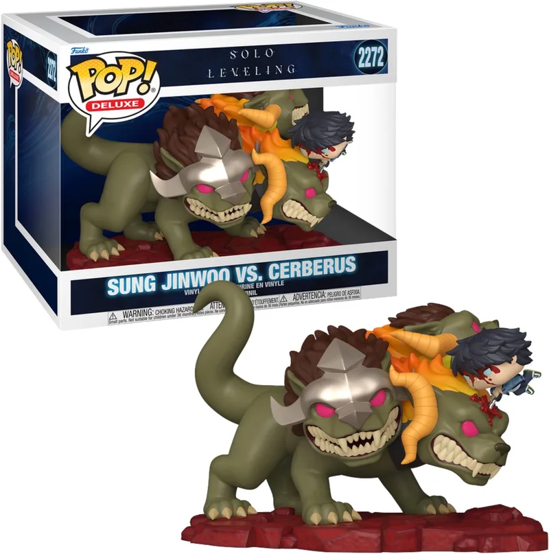 Solo Leveling Sung Jinwoo Vs Cerberus - (Pop! Deluxe) Vinyl Figur 2272 Unisex Funko Pop! - Neutraal van Funko in Standard – productfoto