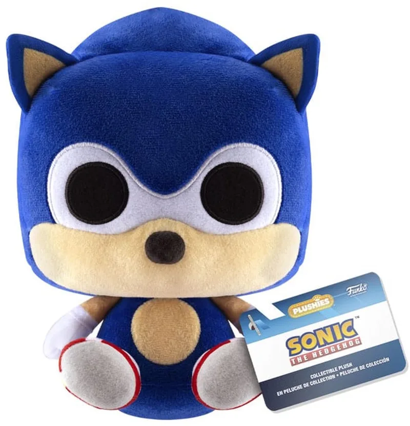 Sonic the Hedgehog Knuffel Figure Sonic 18 cm Knuffeles van Funko in Meerkleurig – productfoto