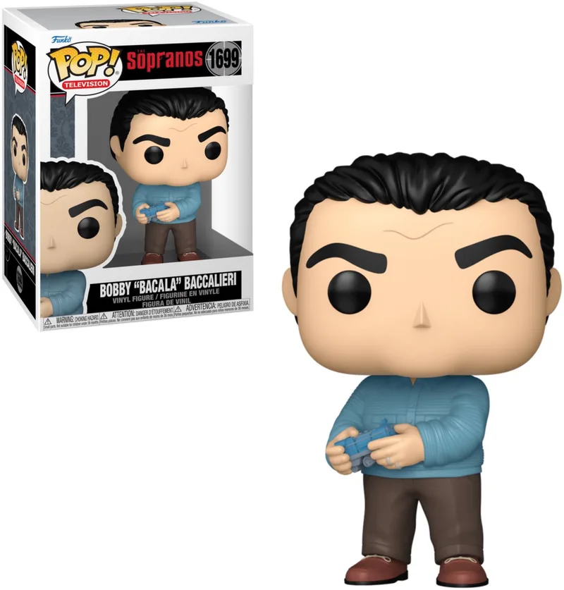 Sopranos POP! TV Vinyl Figure Bobby Baccalla 9 cm POP! Figuur by Funko in Multicolour – product photo